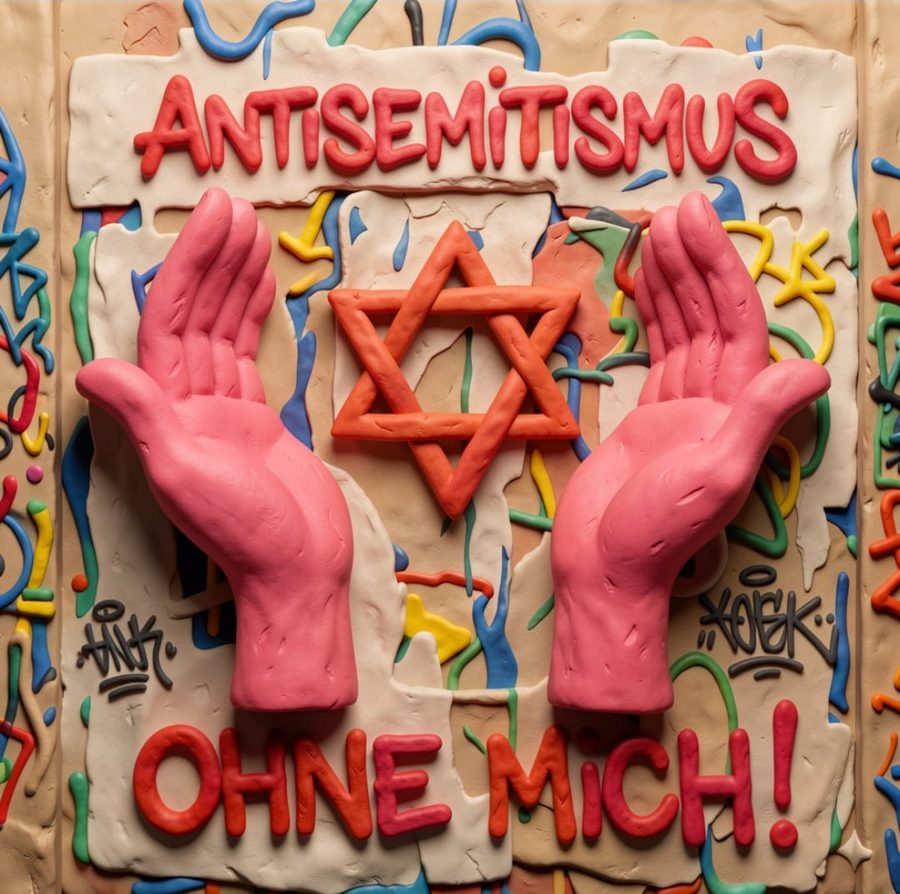 Antisemitismus? Ohne mich! – aus Knete geformt